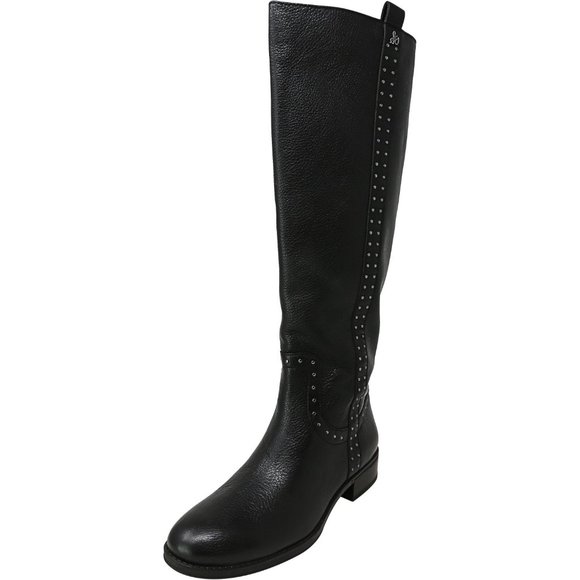 Sam Edelman Prina Riding Boot Black NWT - Picture 2 of 3